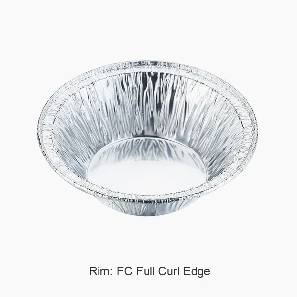 Hộp thiếc Tart nhôm