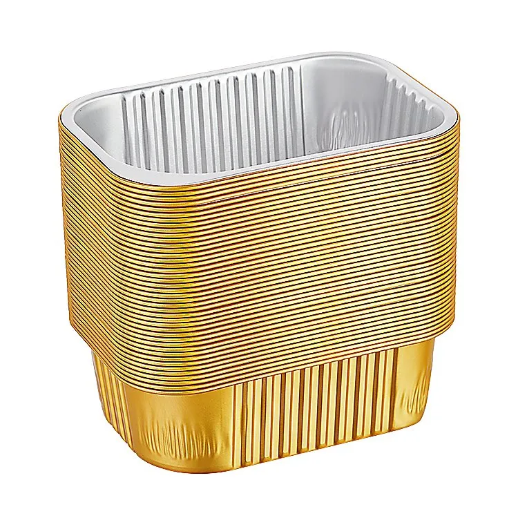 Chảo đông lạnh bằng giấy bạc có nắp đậy